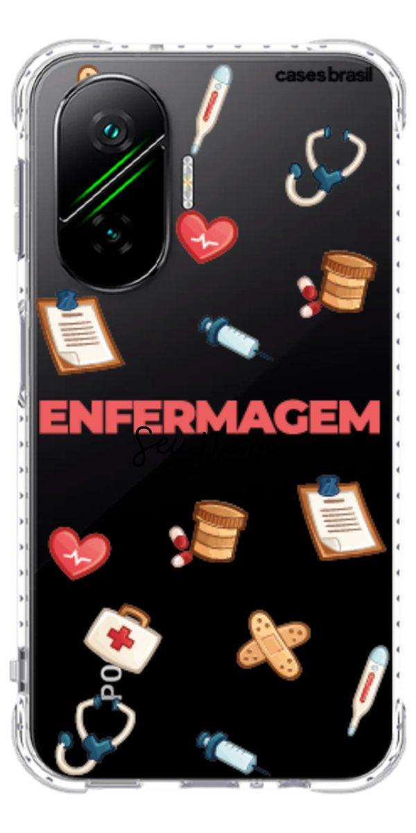 Capinha para celular Enfermagem - Profissão Com Nome
