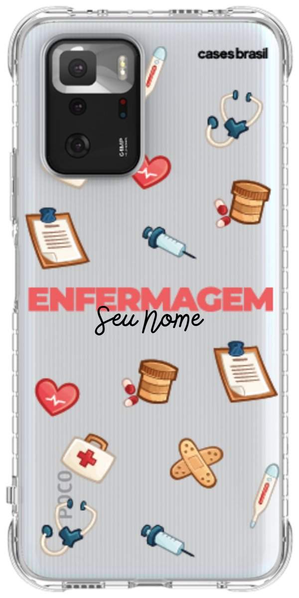 Capinha para celular Enfermagem - Profissão Com Nome