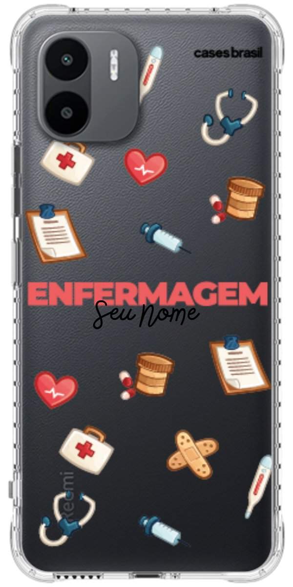 Capinha para celular Enfermagem - Profissão Com Nome