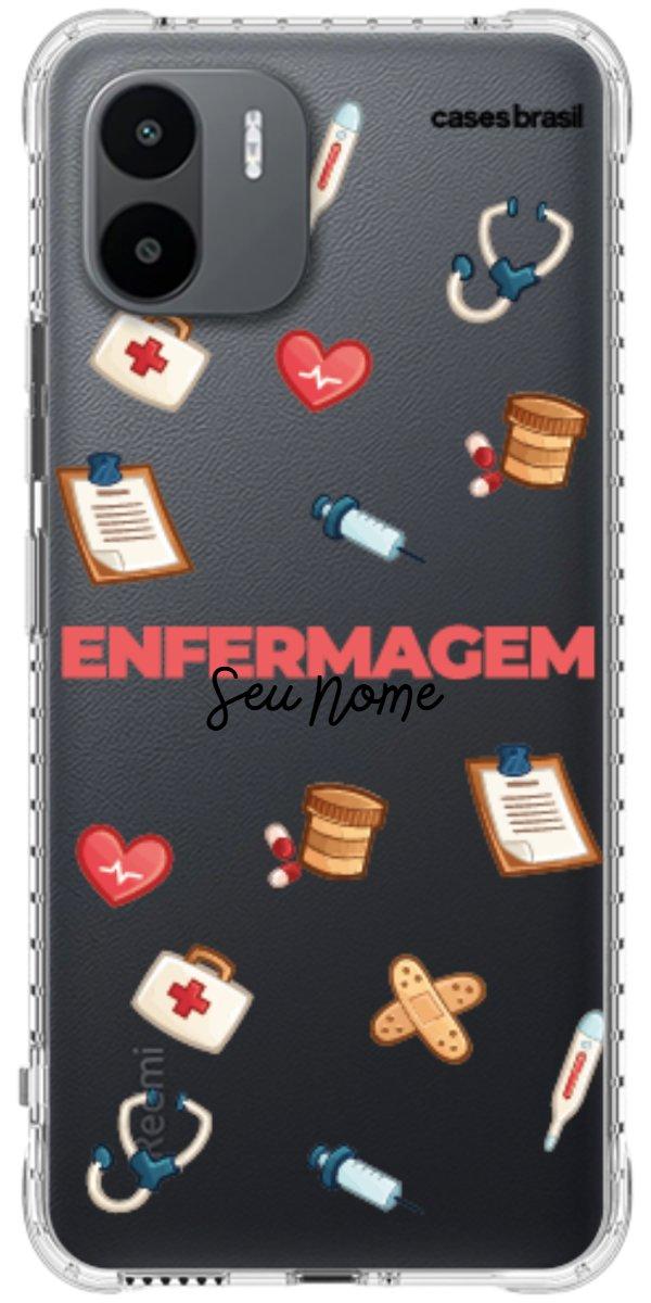 Capinha para celular Enfermagem - Profissão Com Nome