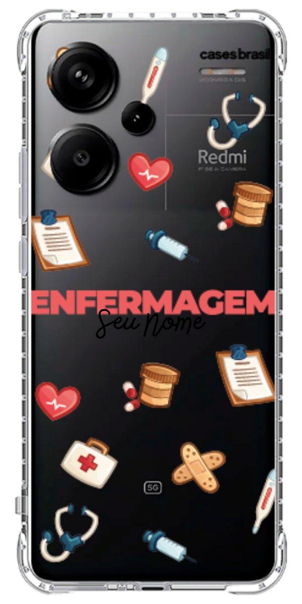 Capinha para celular Enfermagem - Profissão Com Nome