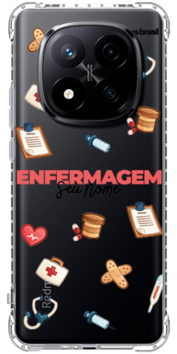 Capinha para celular Enfermagem - Profissão Com Nome
