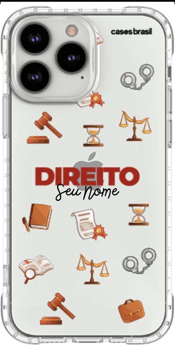 Capinha para celular Direito - Profissão Com Nome