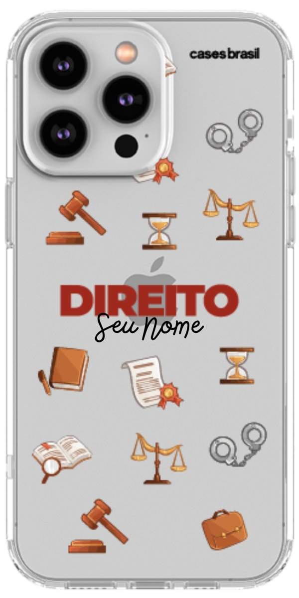 Capinha para celular Direito - Profissão Com Nome