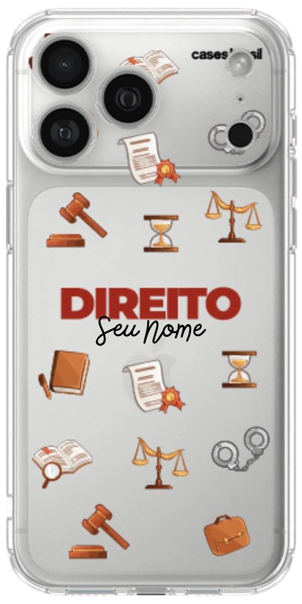 Capinha para celular Direito - Profissão Com Nome