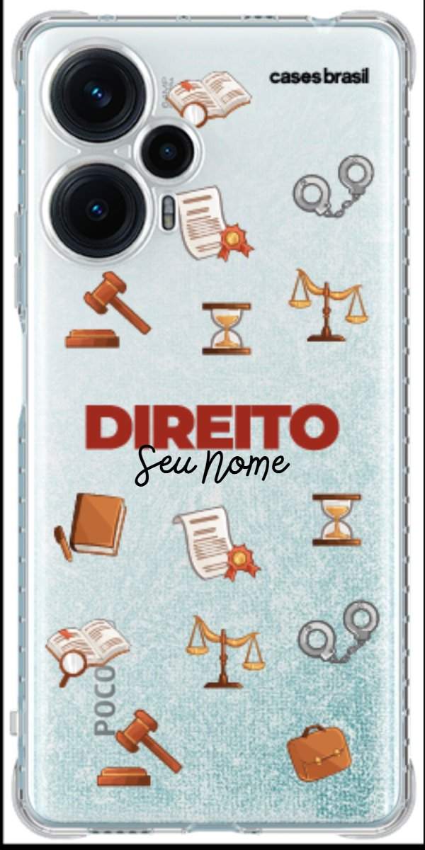 Capinha para celular Direito - Profissão Com Nome