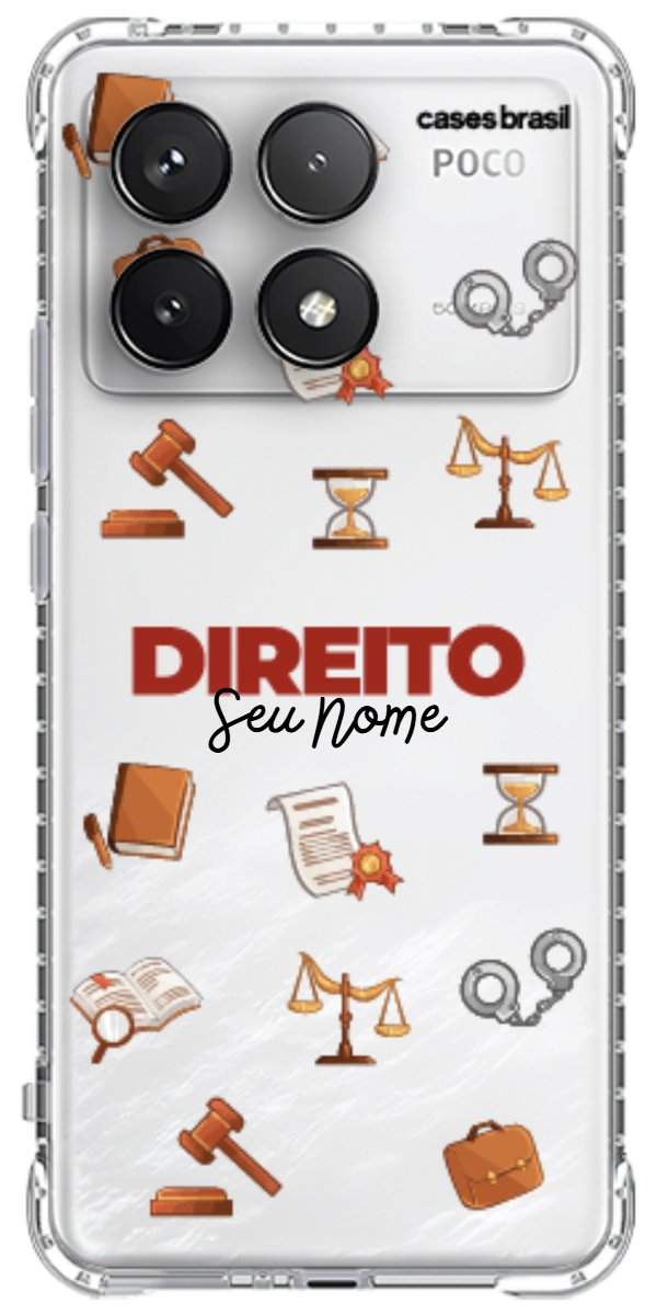 Capinha para celular Direito - Profissão Com Nome