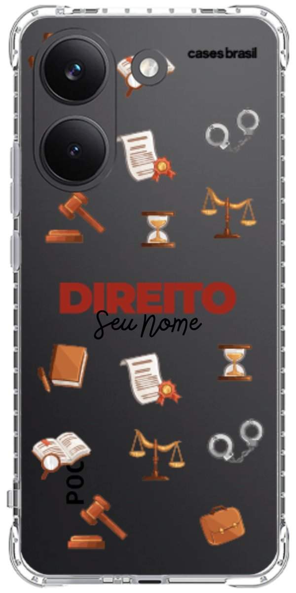 Capinha para celular Direito - Profissão Com Nome