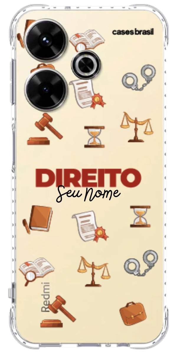 Capinha para celular Direito - Profissão Com Nome