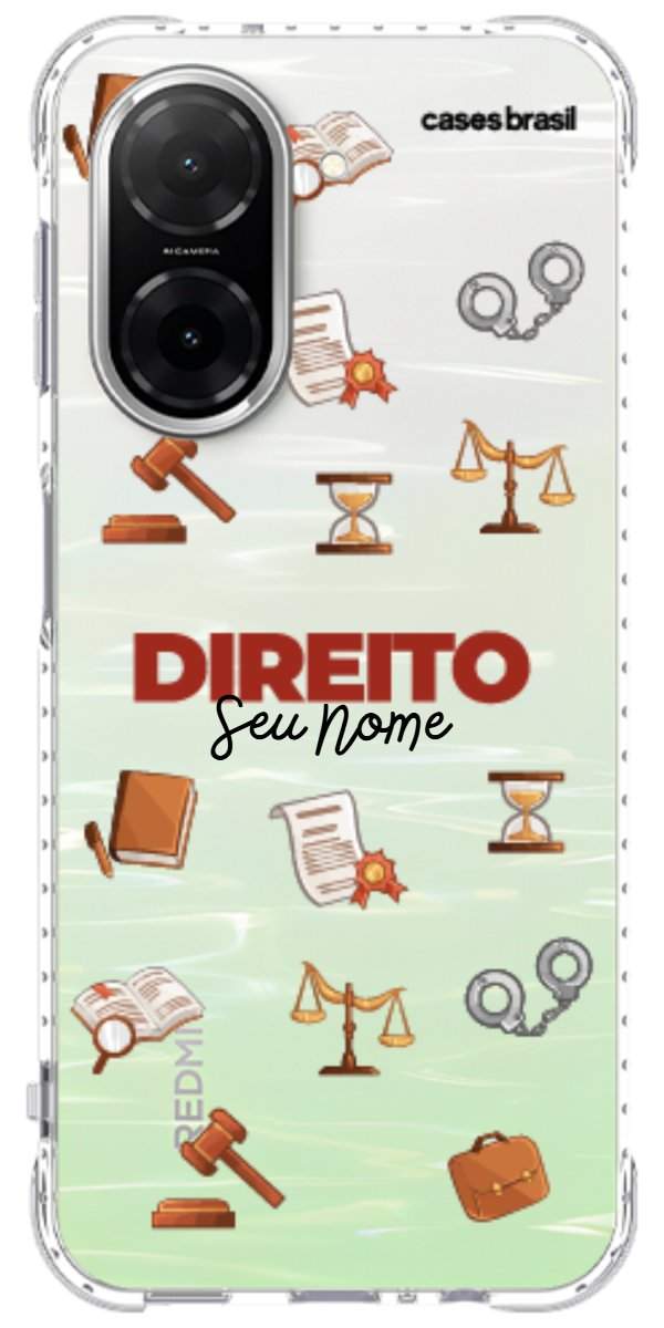 Capinha para celular Direito - Profissão Com Nome