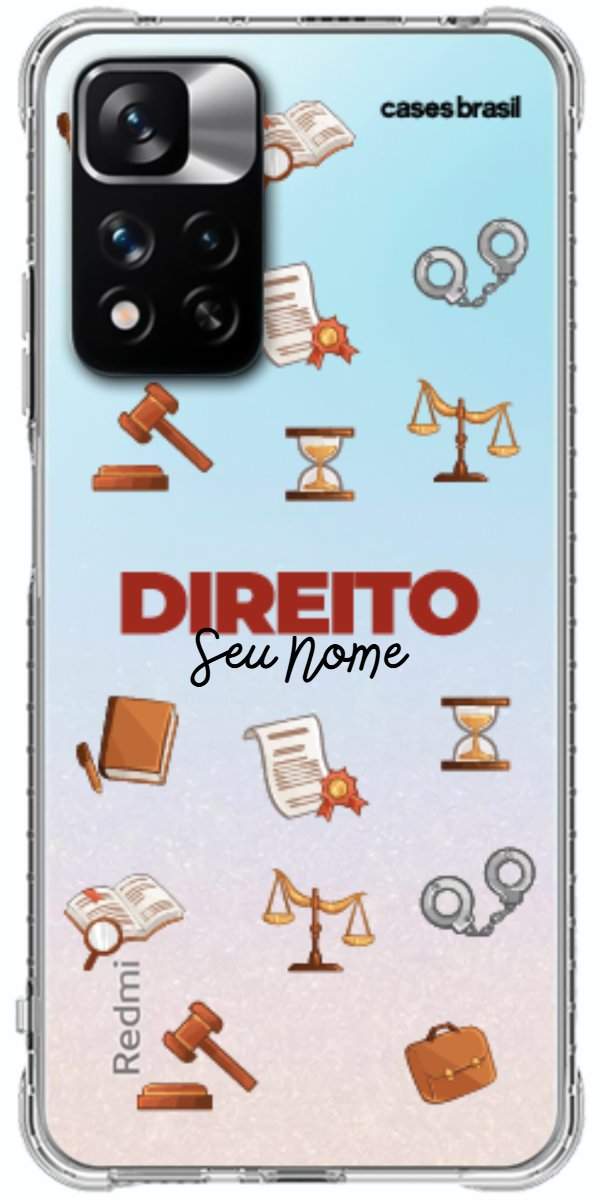 Capinha para celular Direito - Profissão Com Nome