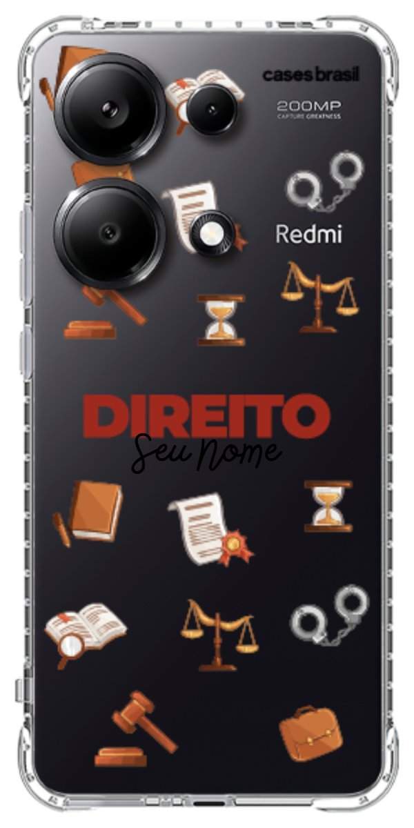 Capinha para celular Direito - Profissão Com Nome
