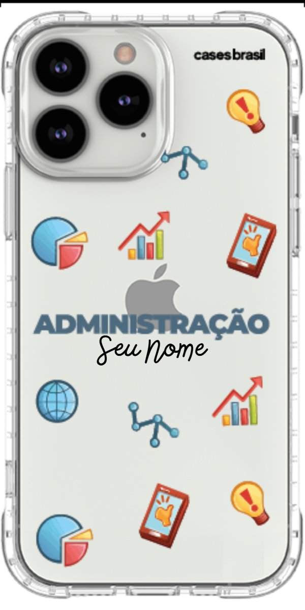 Capinha para celular Administração - Profissão Com Nome