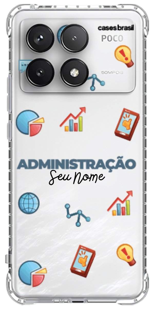 Capinha para celular Administração - Profissão Com Nome