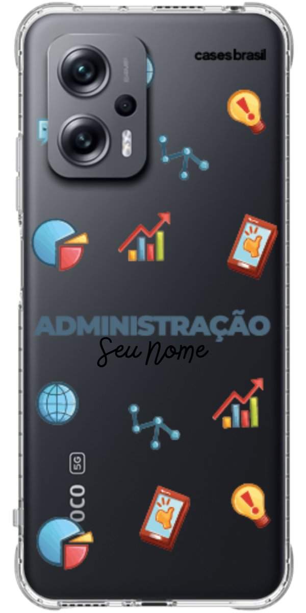 Capinha para celular Administração - Profissão Com Nome