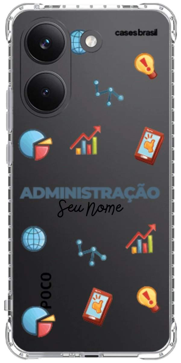 Capinha para celular Administração - Profissão Com Nome