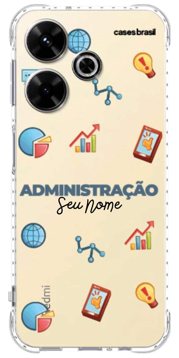 Capinha para celular Administração - Profissão Com Nome