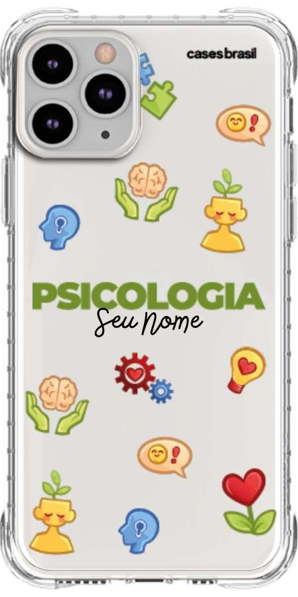 Capinha para Celular Psicologia - Profissão Com Nome