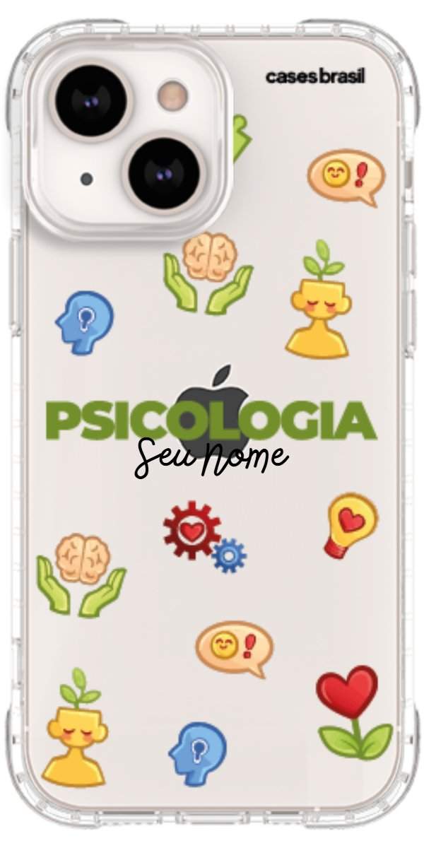 Capinha para Celular Psicologia - Profissão Com Nome