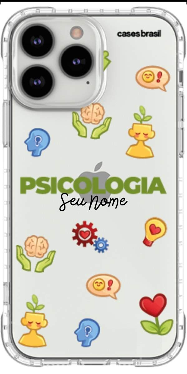 Capinha para Celular Psicologia - Profissão Com Nome