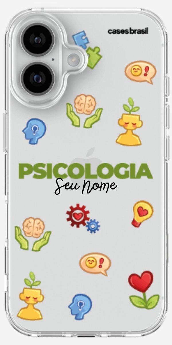 Capinha para Celular Psicologia - Profissão Com Nome