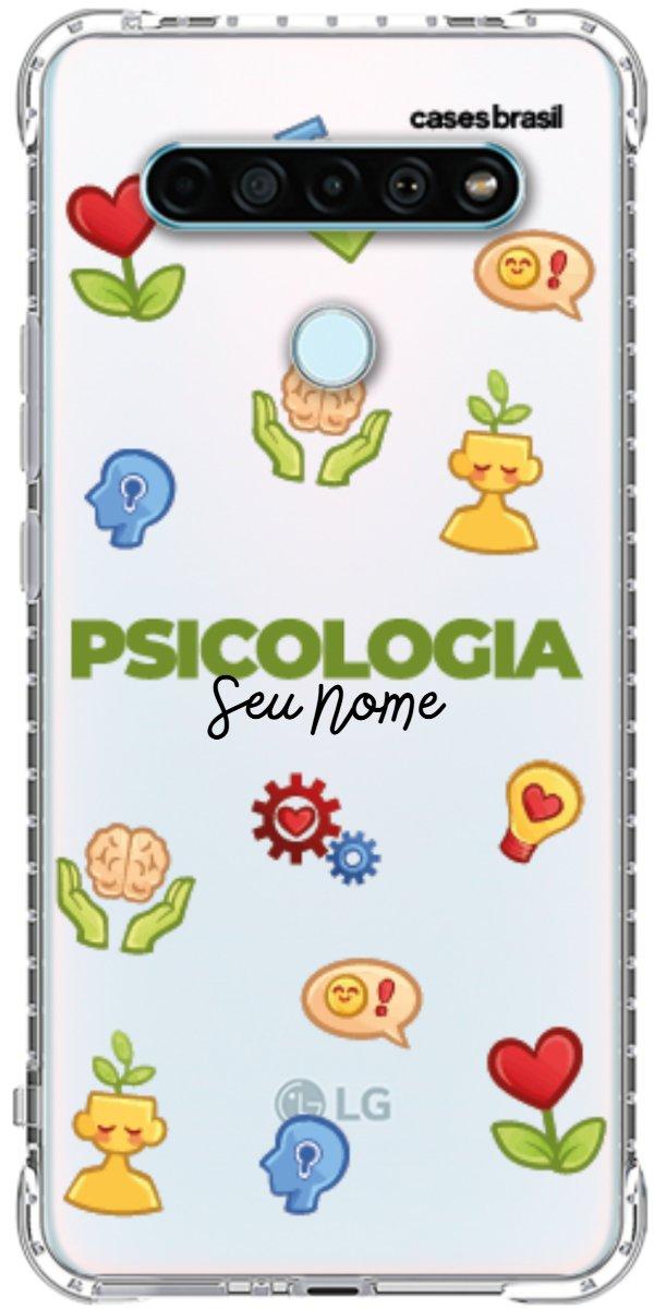 Capinha para Celular Psicologia - Profissão Com Nome