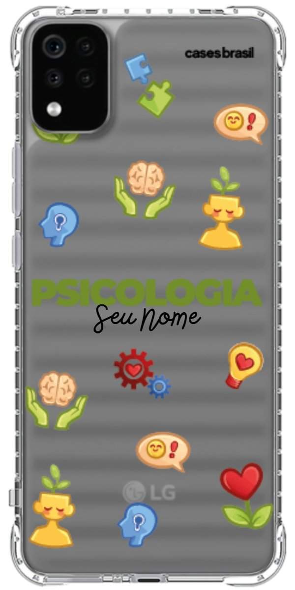 Capinha para Celular Psicologia - Profissão Com Nome