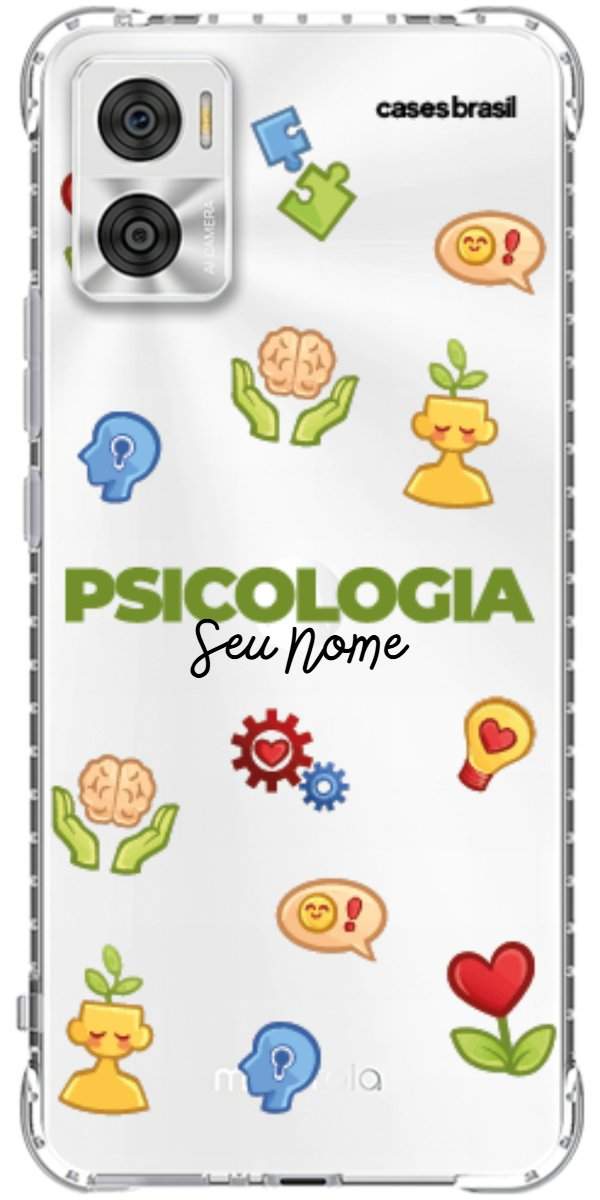 Capinha para Celular Psicologia - Profissão Com Nome