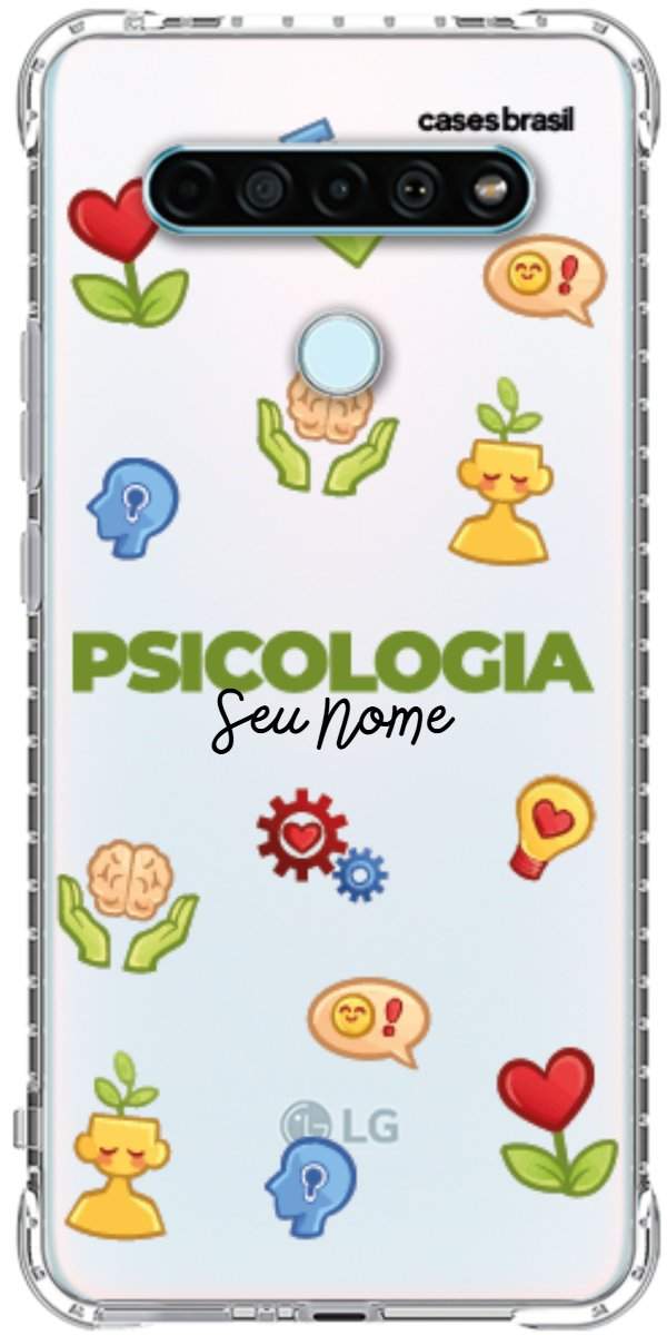 Capinha para Celular Psicologia - Profissão Com Nome