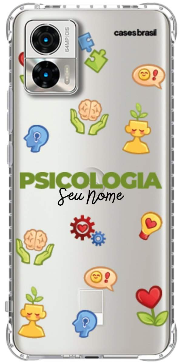 Capinha para Celular Psicologia - Profissão Com Nome