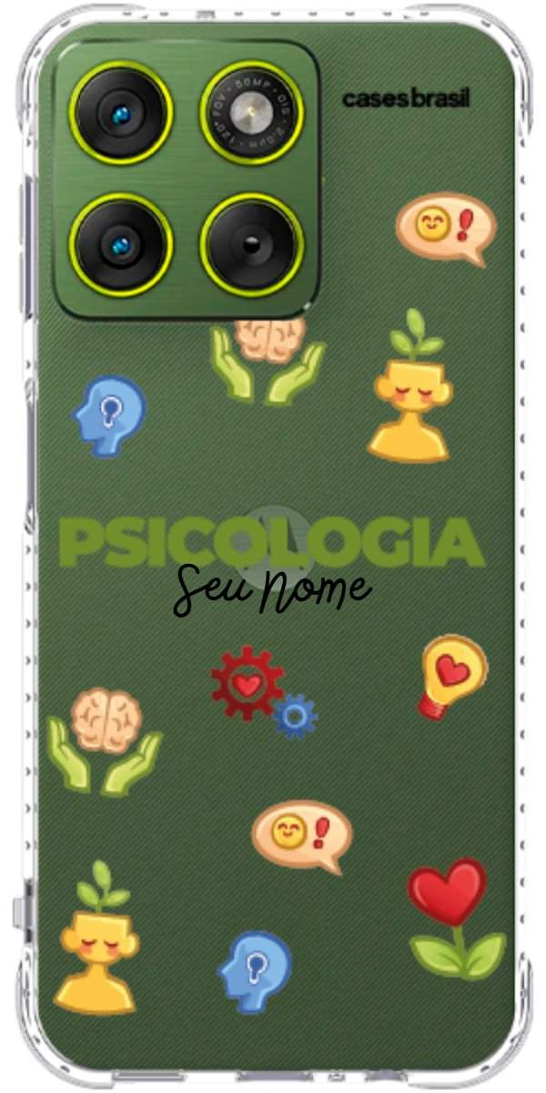 Capinha para Celular Psicologia - Profissão Com Nome