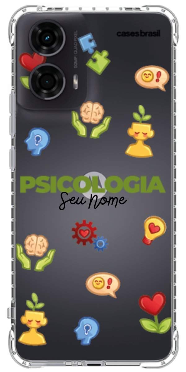 Capinha para Celular Psicologia - Profissão Com Nome