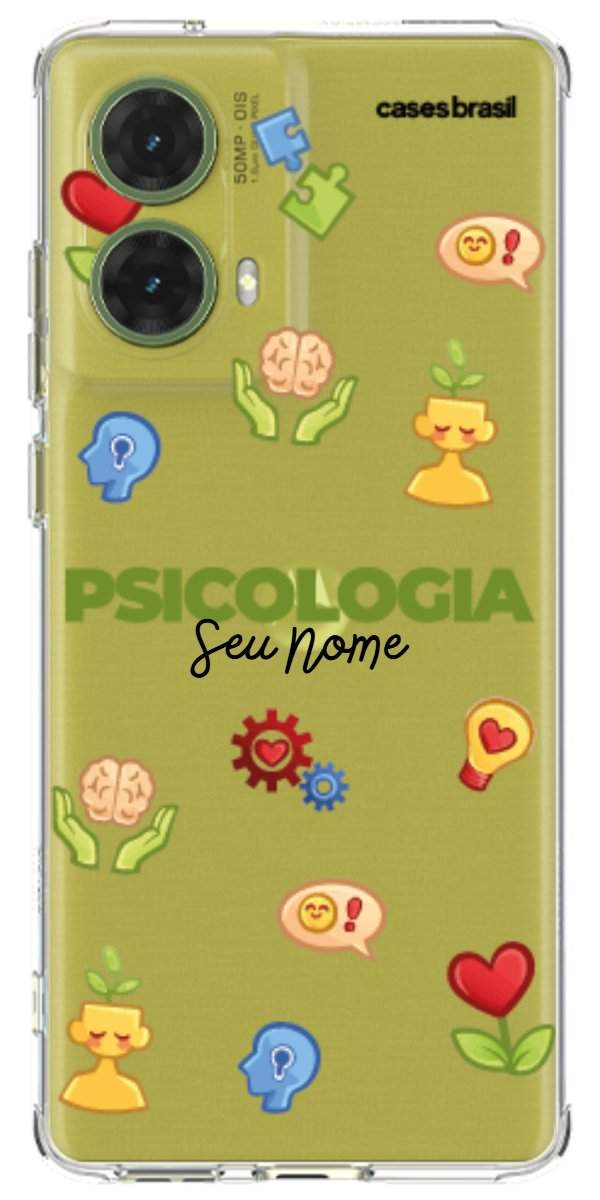 Capinha para Celular Psicologia - Profissão Com Nome