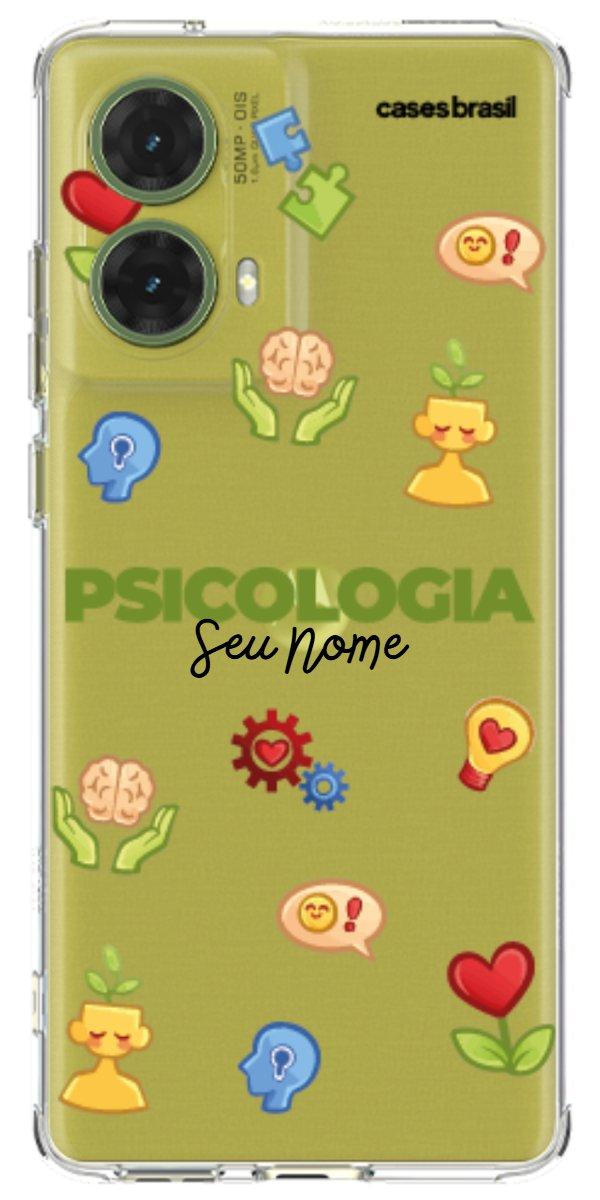 Capinha para Celular Psicologia - Profissão Com Nome