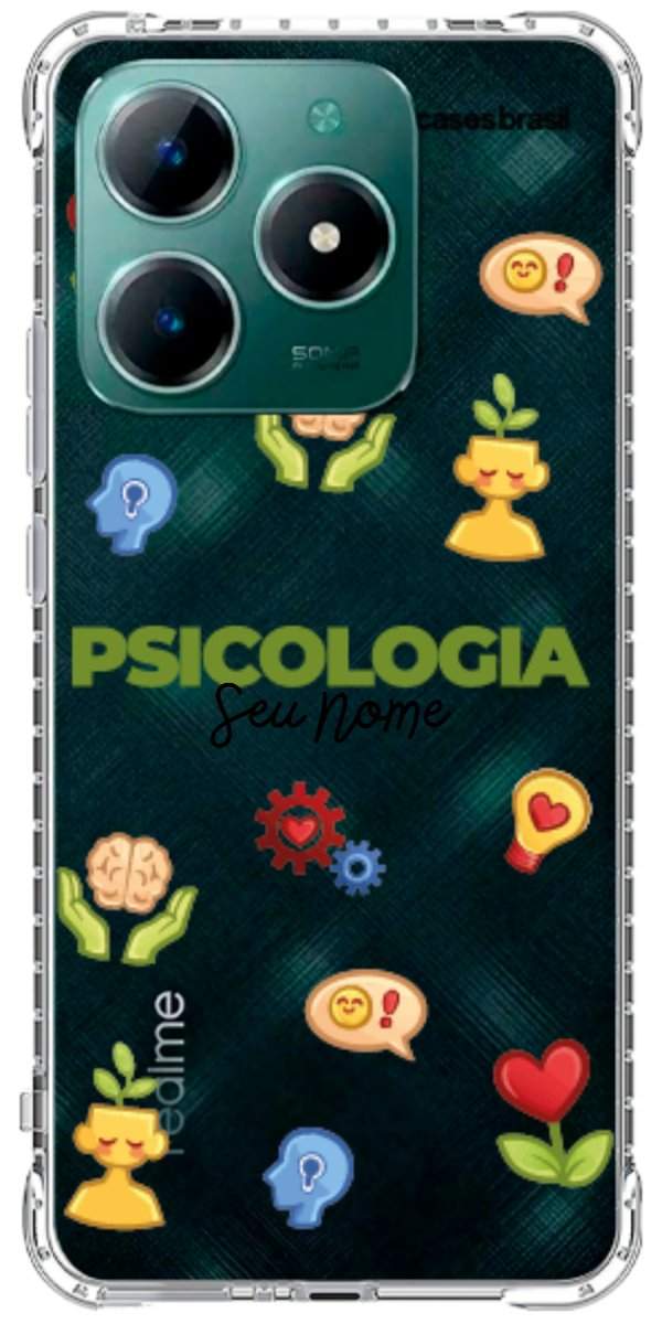 Capinha para Celular Psicologia - Profissão Com Nome