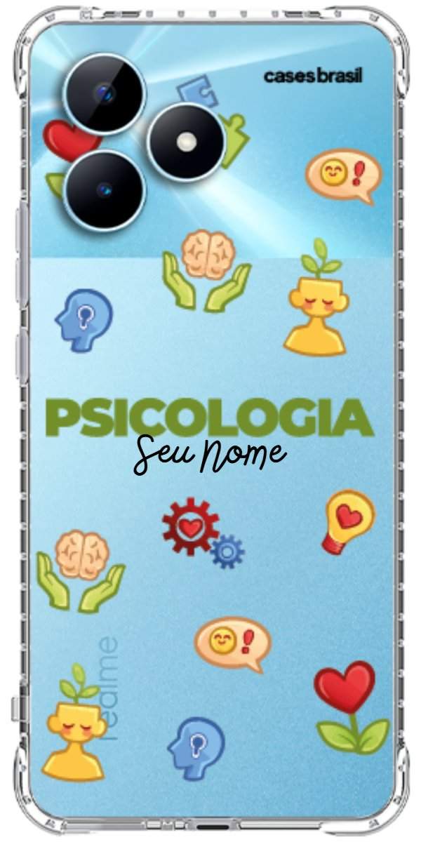 Capinha para Celular Psicologia - Profissão Com Nome