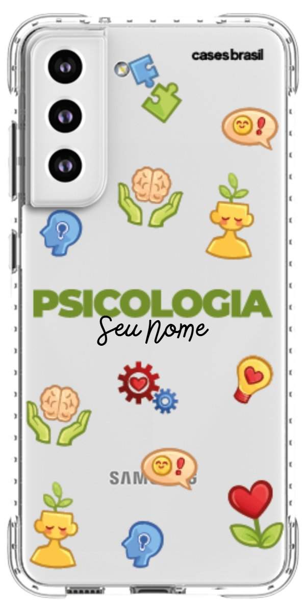 Capinha para Celular Psicologia - Profissão Com Nome