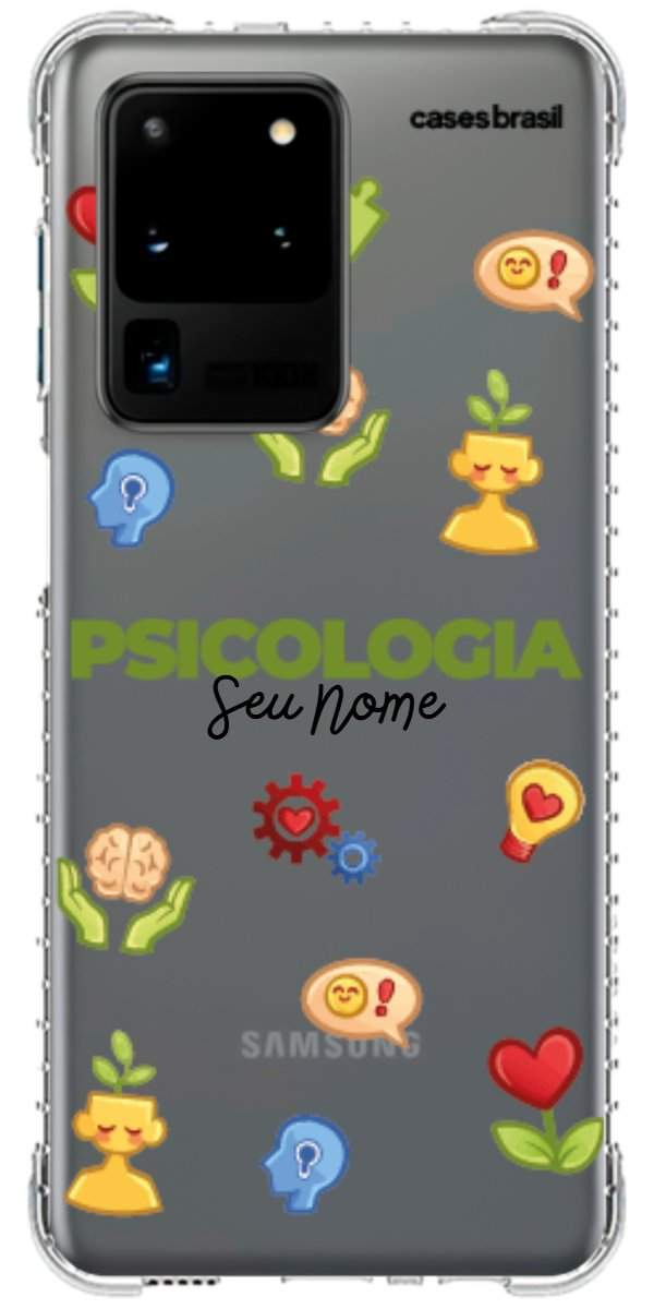 Capinha para Celular Psicologia - Profissão Com Nome