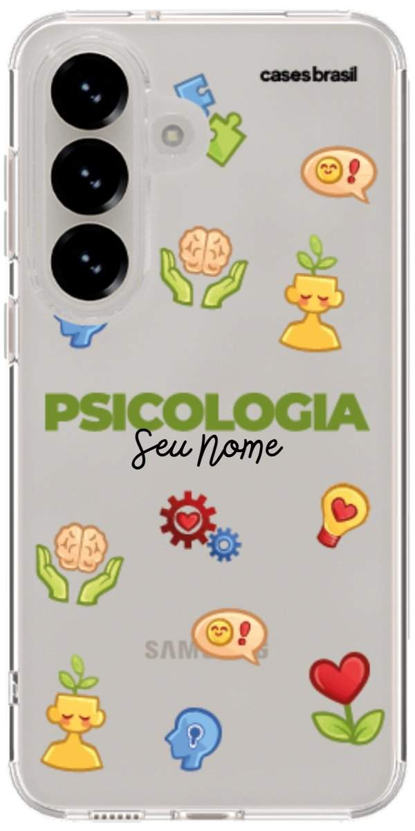 Capinha para Celular Psicologia - Profissão Com Nome