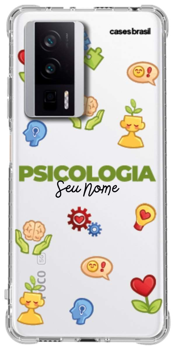 Capinha para Celular Psicologia - Profissão Com Nome