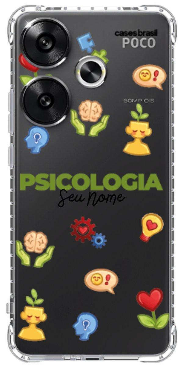 Capinha para Celular Psicologia - Profissão Com Nome