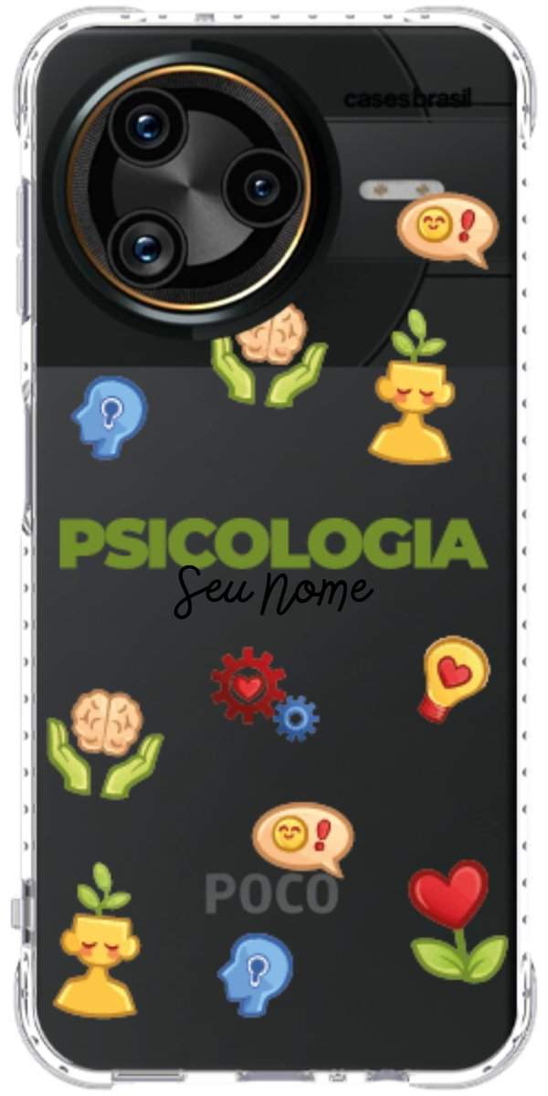 Capinha para Celular Psicologia - Profissão Com Nome