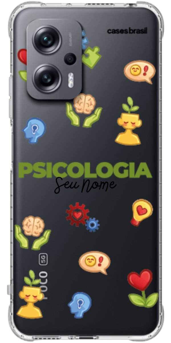 Capinha para Celular Psicologia - Profissão Com Nome