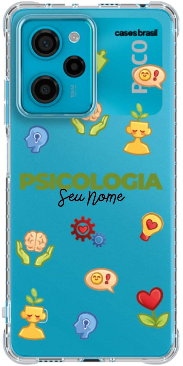 Capinha para Celular Psicologia - Profissão Com Nome