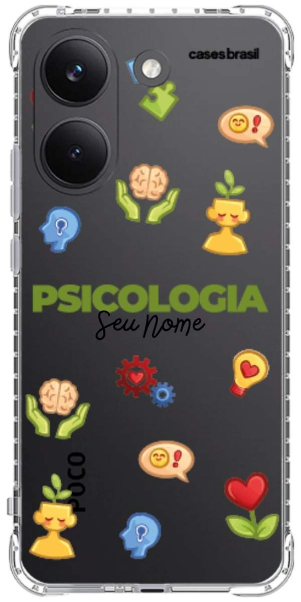 Capinha para Celular Psicologia - Profissão Com Nome