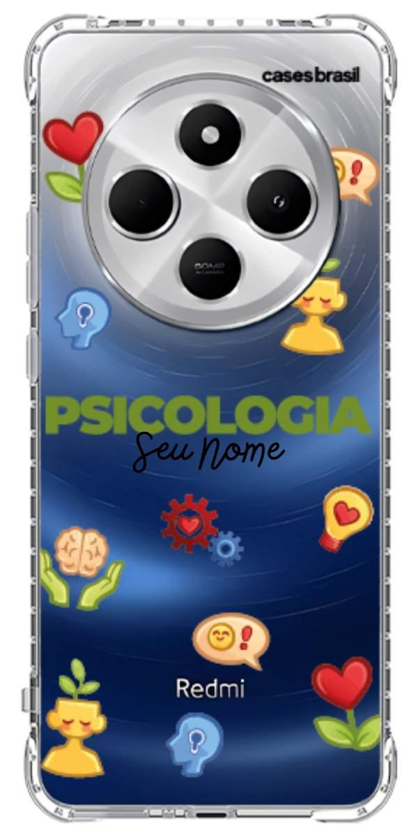 Capinha para Celular Psicologia - Profissão Com Nome