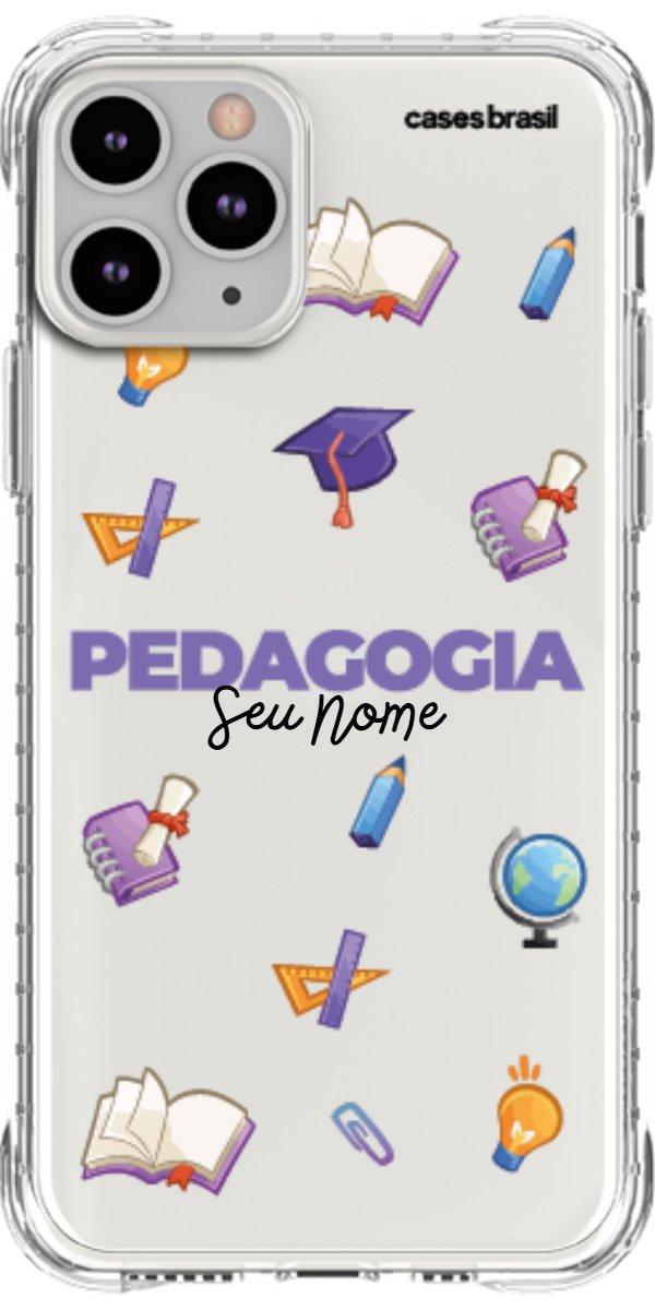 Capinha para Celular Pedagogia - Profissão Com Nome