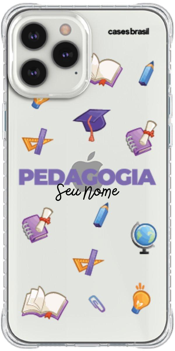Capinha para Celular Pedagogia - Profissão Com Nome