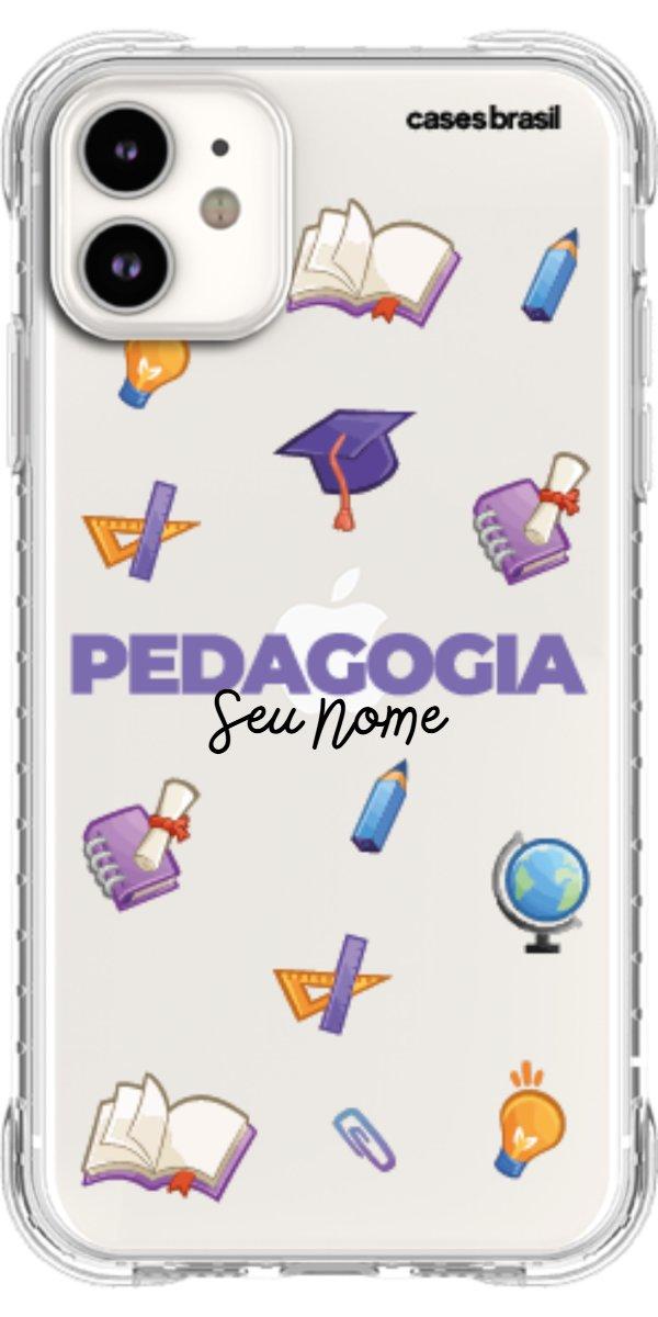 Capinha para Celular Pedagogia - Profissão Com Nome