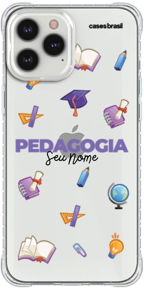 Capinha para Celular Pedagogia - Profissão Com Nome